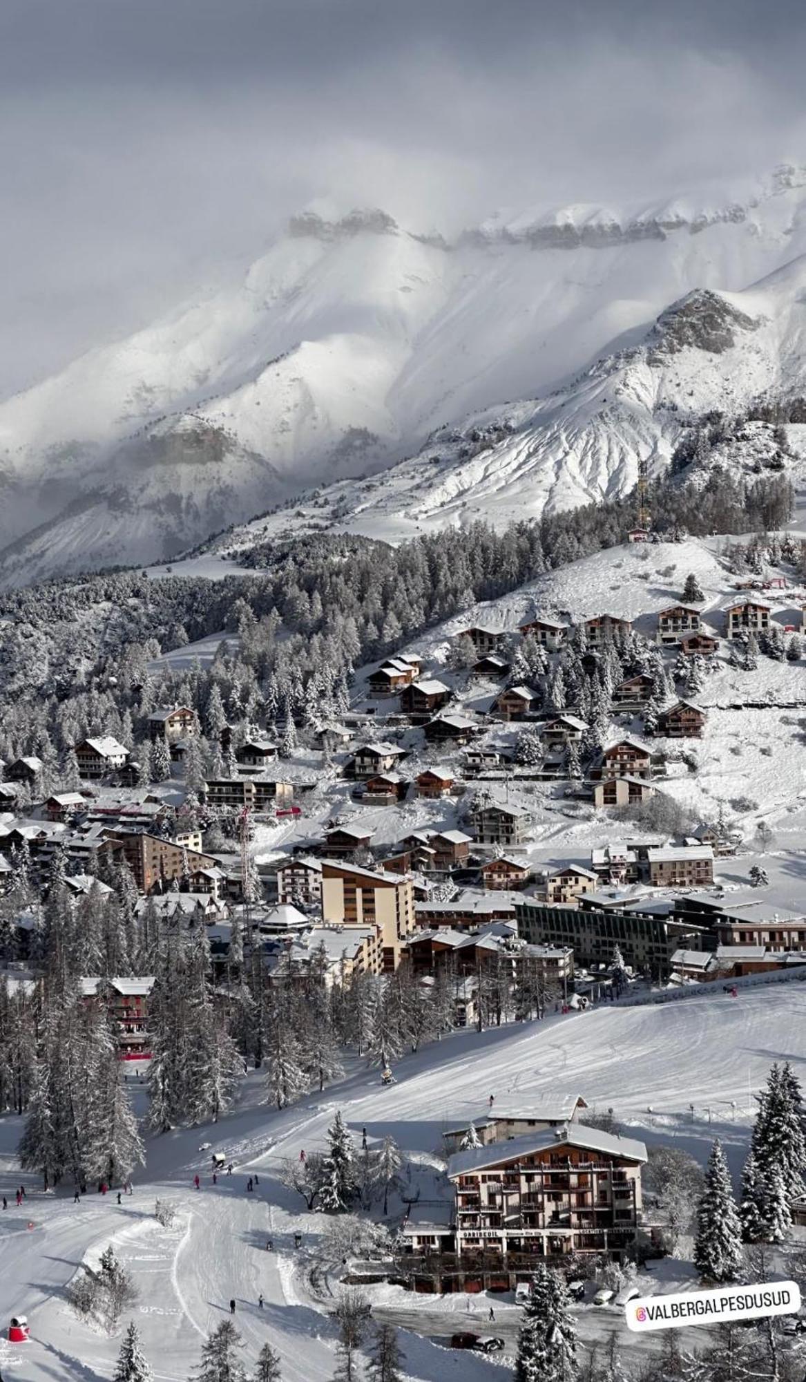 Studio Lumineux Avec Vue Et Acces Sur Les Pistes ! Coup De Coeur Valberg Εξωτερικό φωτογραφία