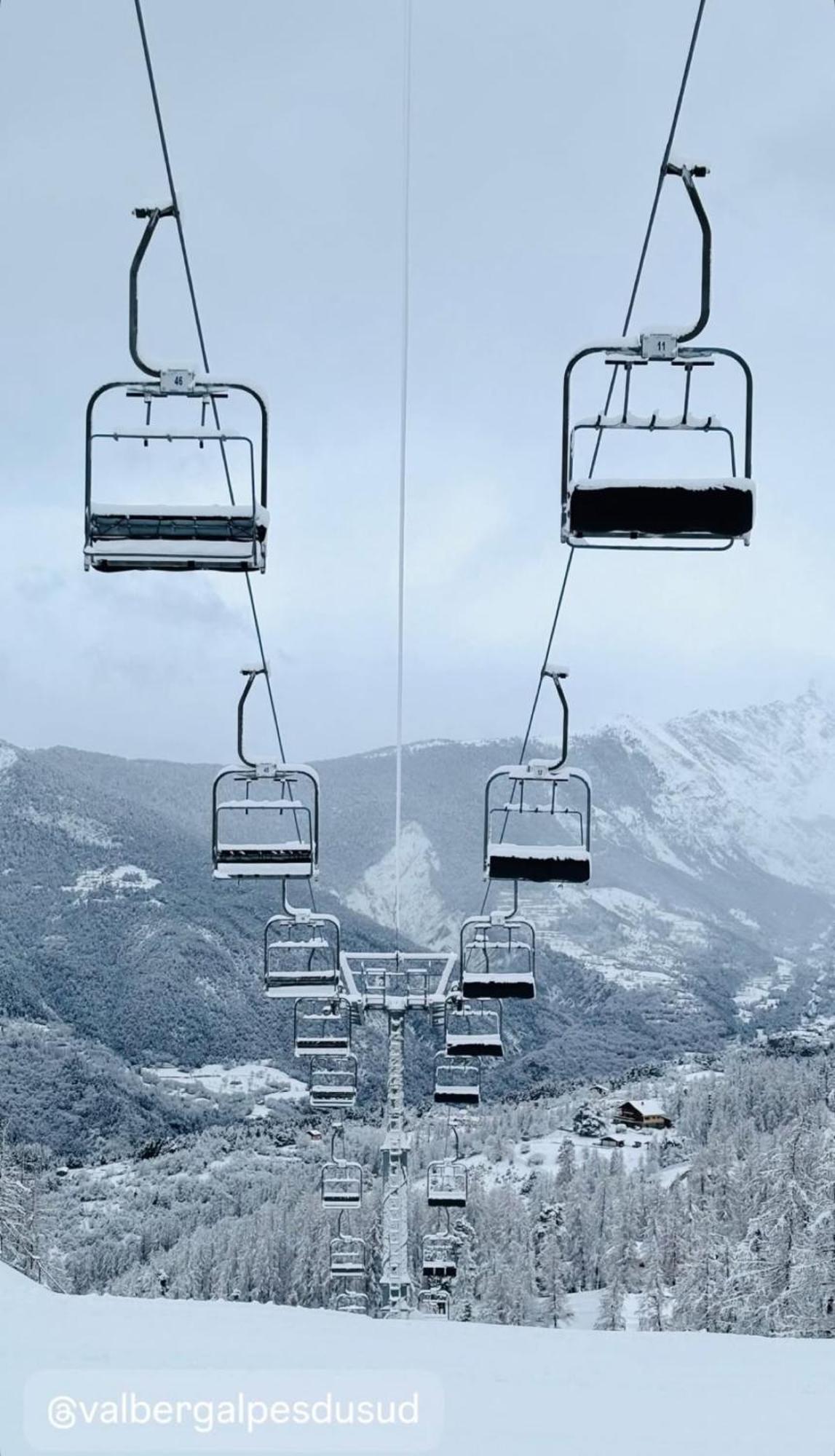 Studio Lumineux Avec Vue Et Acces Sur Les Pistes ! Coup De Coeur Valberg Εξωτερικό φωτογραφία